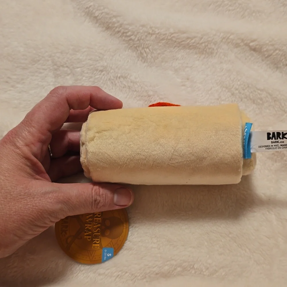 BARK DOG TOY‎ NWT TREASURE WRAP